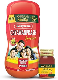 Sponsored Ad - Baidyanath Chyawanprash Special - 950g with 50g Madhu Free | Immunity Booster | Enhances Strength & Stamina