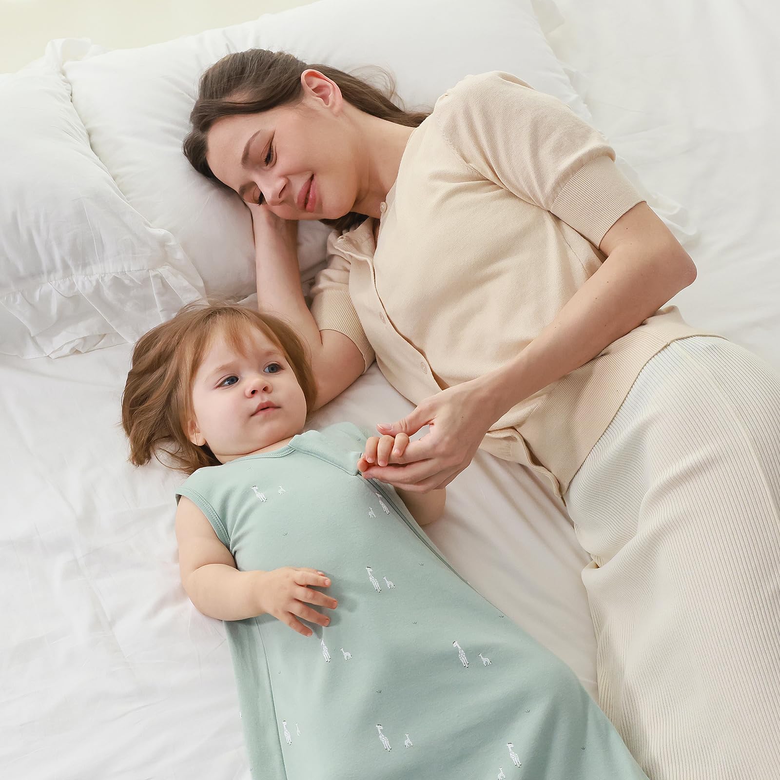 Mosebears 0.5 Tog Sacco Nanna in Cotone per Neonati, Estate - Per Bambini e Bambine