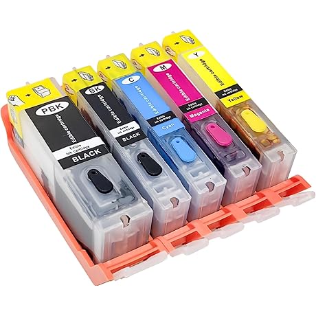 280XL 281XL 280 281 Ink Cartridges Compatible for PIXMA TS6120 Printers