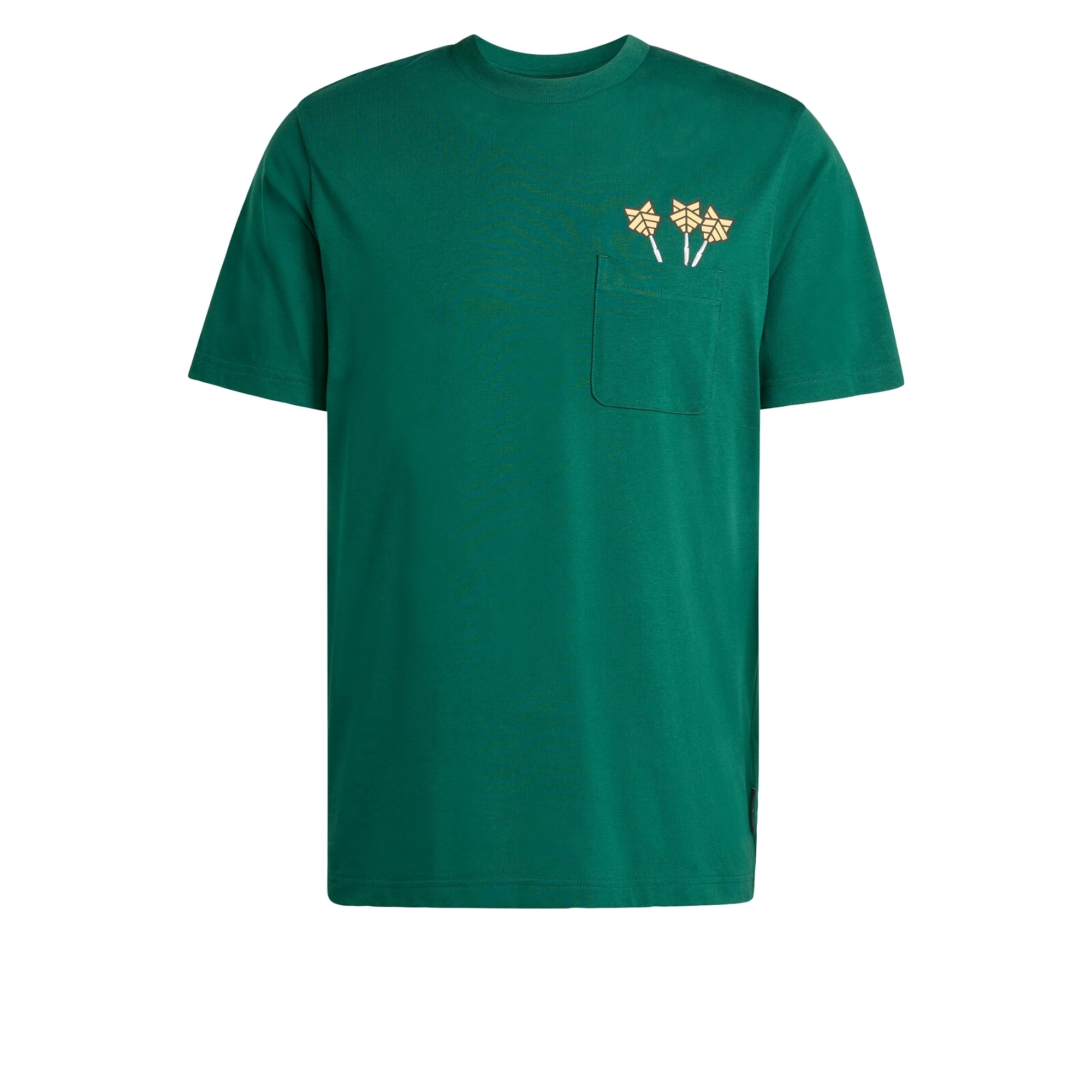adidas Men's Novelty Dart Graphic T-Shirt, Collegiate Green, S