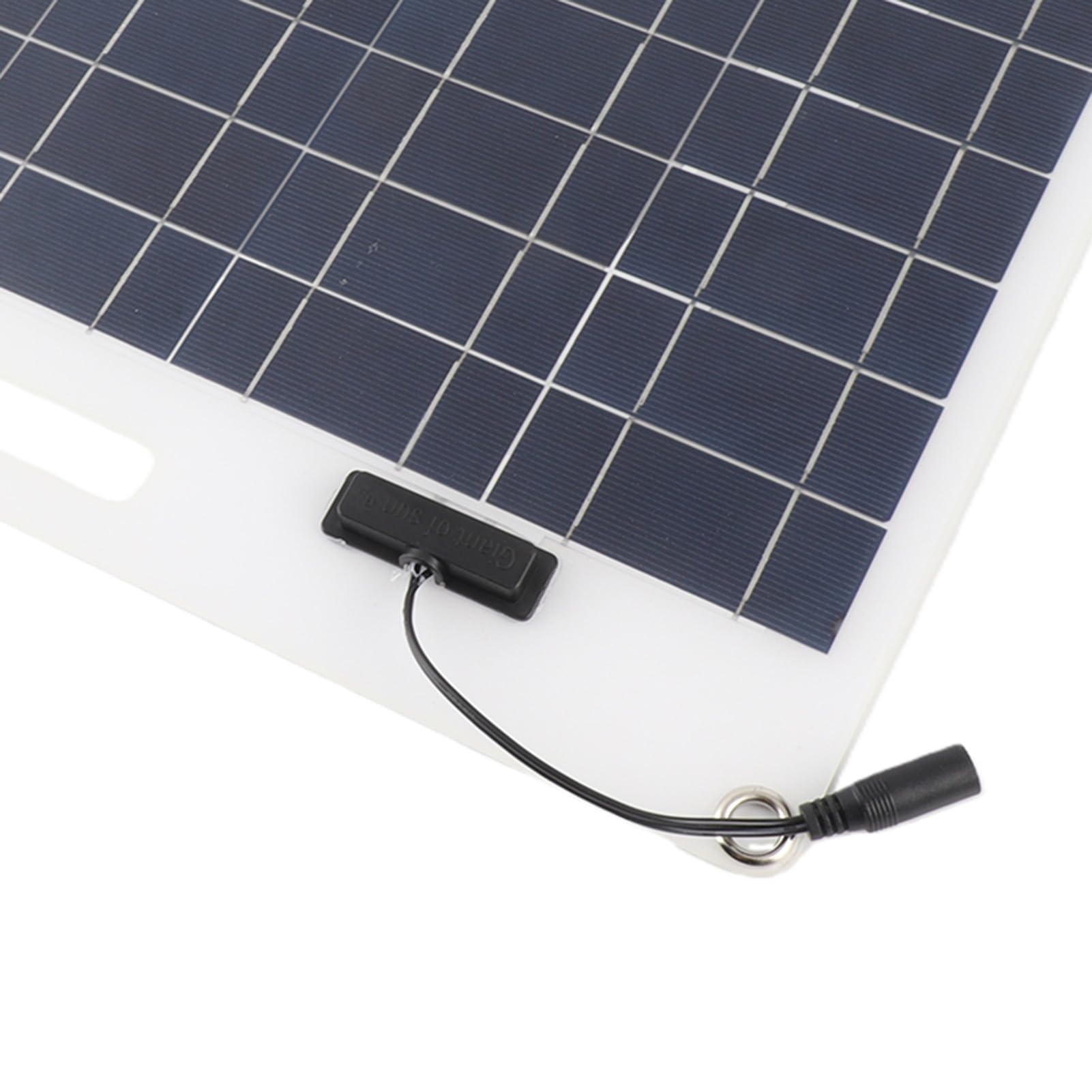 Caricabatteria a Pannello Solare 100W in Silicio Monocristallino 12V/24V con Doppie Porte USB e Controller 100A per, Barca e Garage