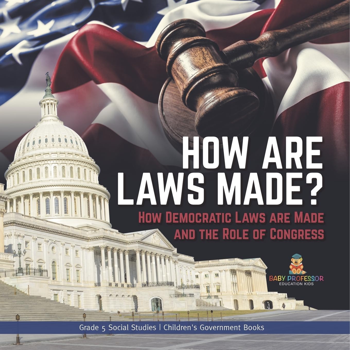 How are Laws Made?: How Democratic Laws are Made and the Role of Congress Grade 5 Social Studies Children's Government Books