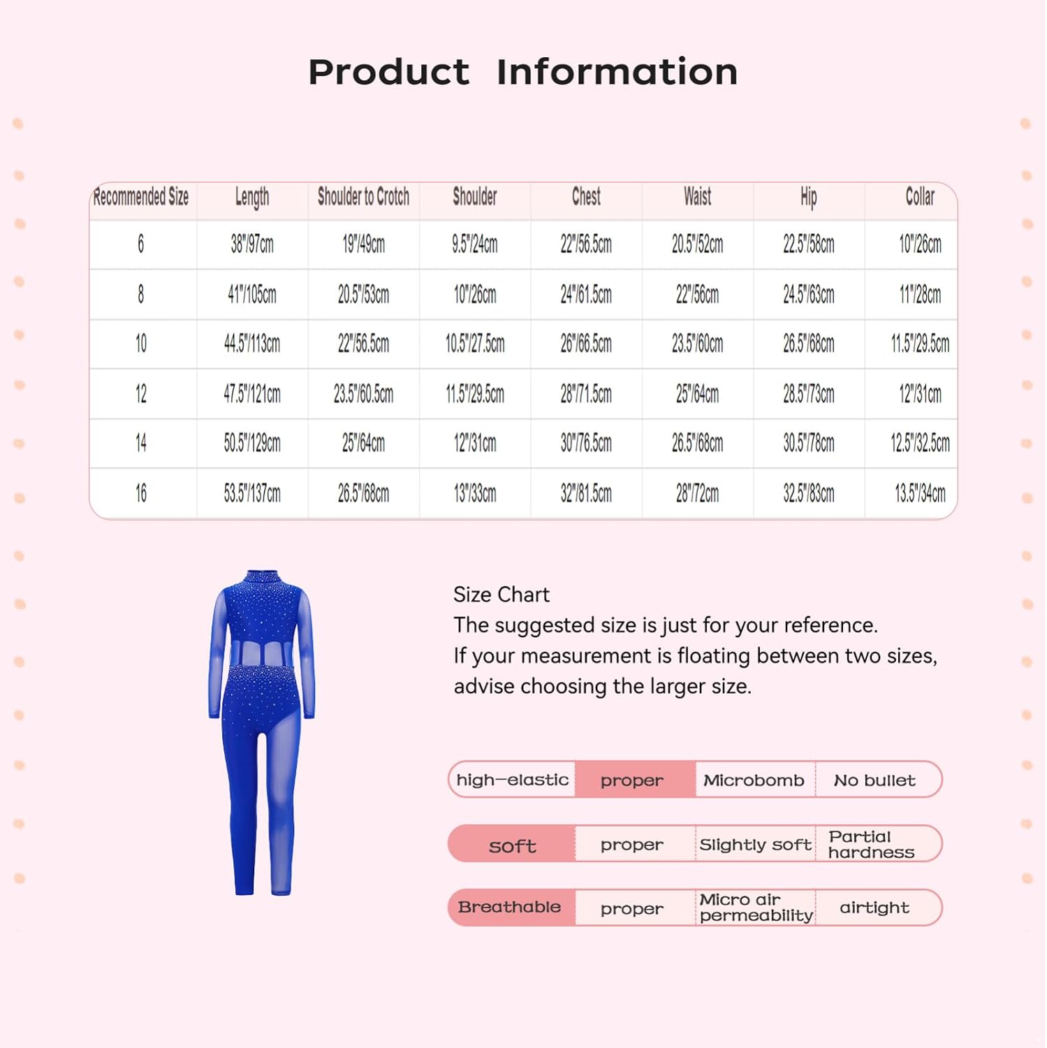 iEFiEL Girls Sparkly Rhinestone Figure Skating Unitard Mesh Long Sleeve Cutout Back Mock Neck Gymnastics Ballet Dance Leotard
