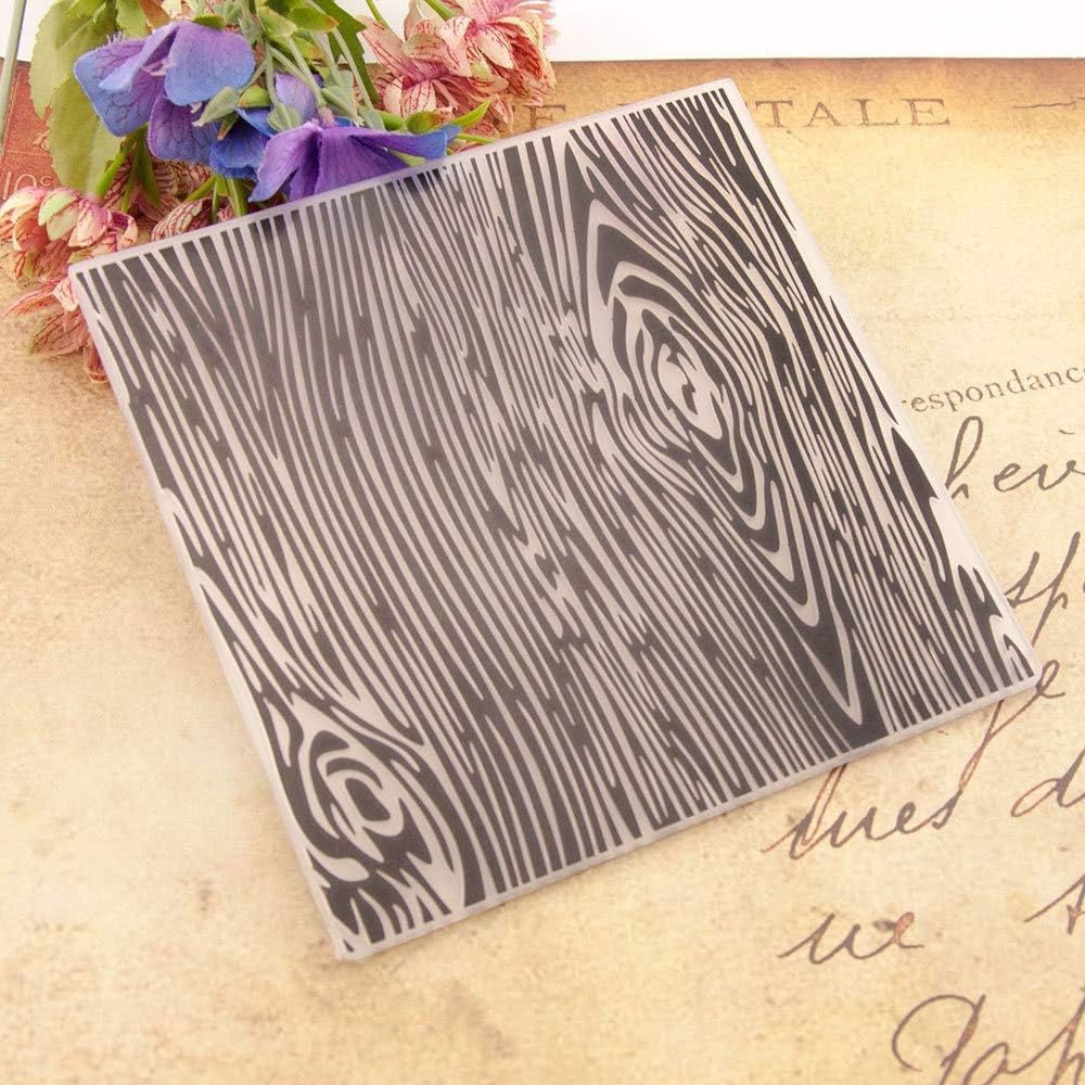 Tree Pattern Flower Print DIY Plastic Embossing Folders for DIY Scrapbooking Paper Craft/Card Making Decoration Supplies