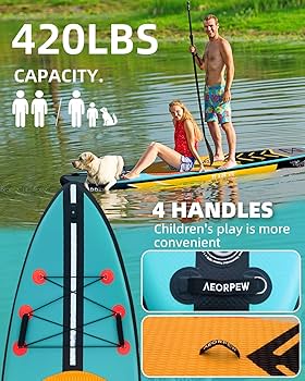 Amazon | AEORPEW サップ ボード SUPボード 空気注入式パドル