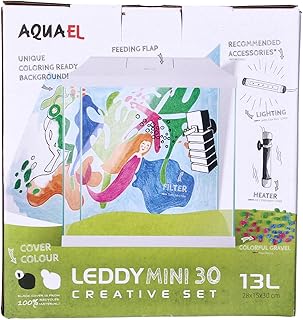 Aquael Leddy Mini 30 - Juego de Acuario, Color Blanco