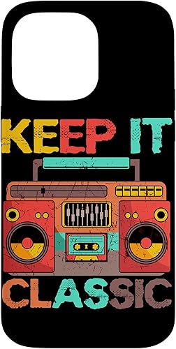 Miniatura 21 de Keep It Classic Radio 80s 90s Retro Vintage Cassette Player Funda para iPhone 17 Pro Max