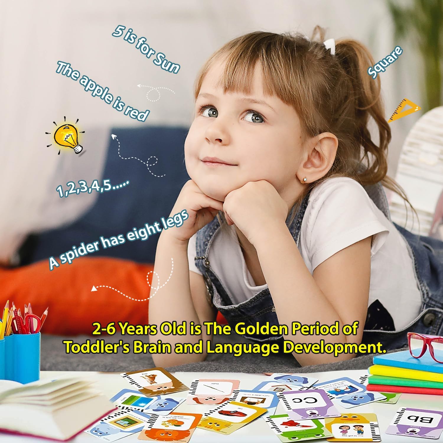 Exclusive | English-Arabic Bilingual Flash Cards Learning Machine, 198 Cards 396 Words, Talking Educational Toy for Toddlers Age 3+, Word Games & Early Education 2026 - view 2
