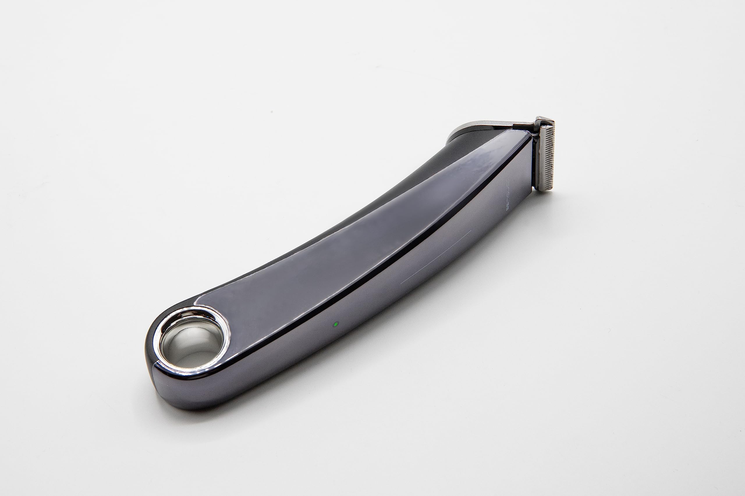 Corioliss Hair Beard Trimmer 265 for Men Professional Cordless Rechargeable Unique Touch Start System, Metallic Silver - Image 3