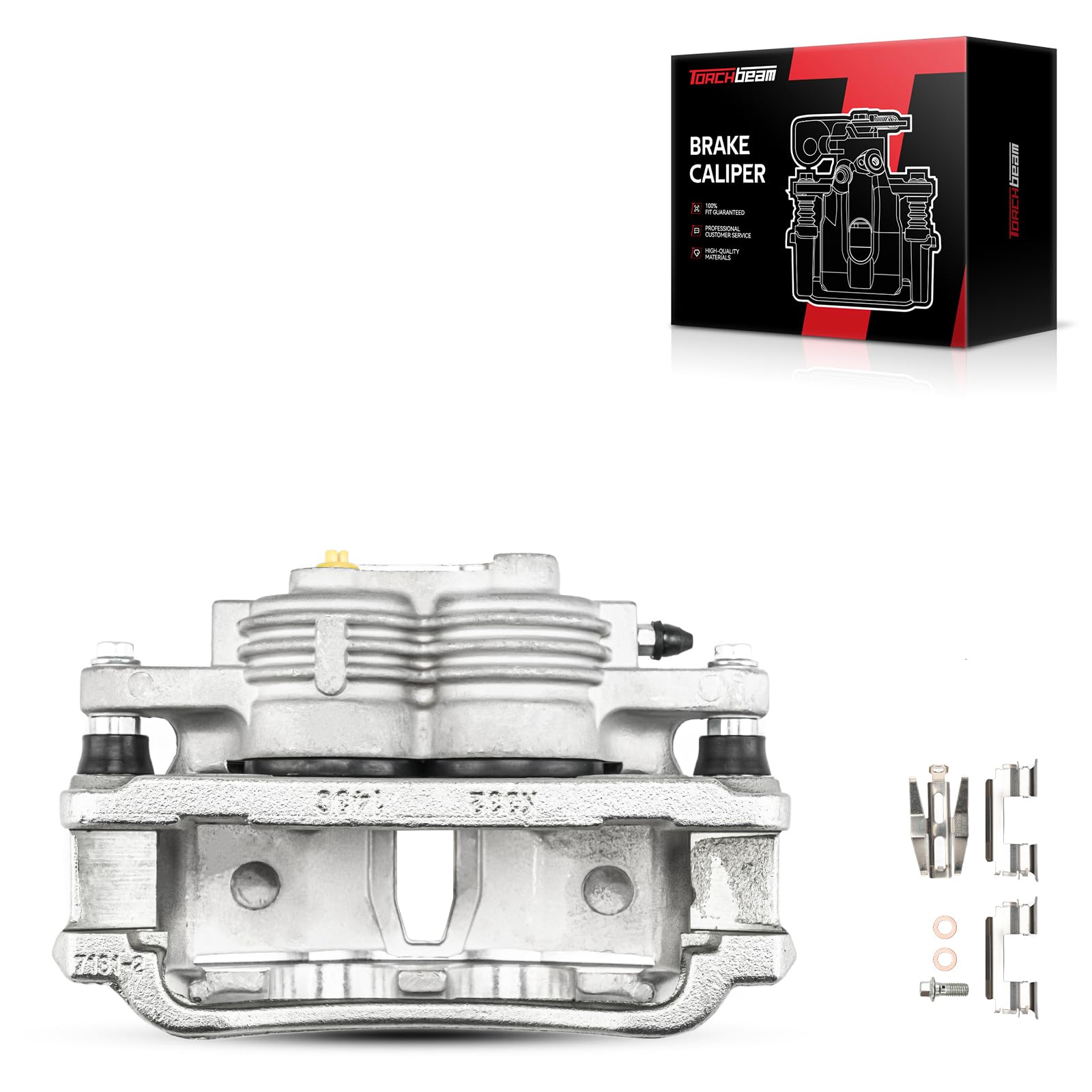 Torchbeam Front Brake Caliper Left for Ford Mustang 1999-2002, Front Left Caliper with Bracket Replace # 18B4723