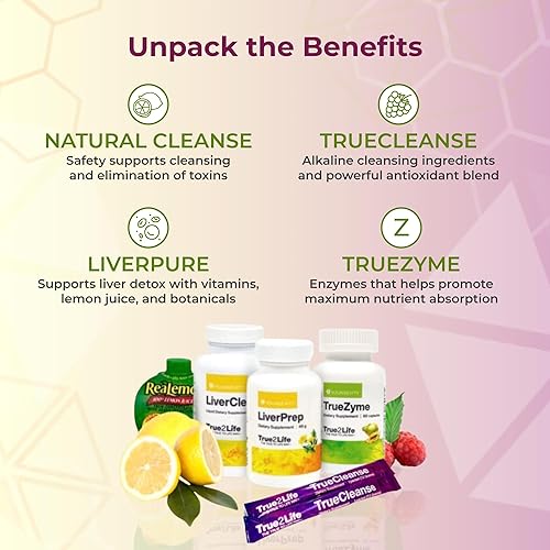 Miniatura 7 de Youngevity Desintoxicación de 30 días - Hígado, intestino, digestión definitiva - Más de 30 frutas, hierbas y cofactores patentados - Limpieza