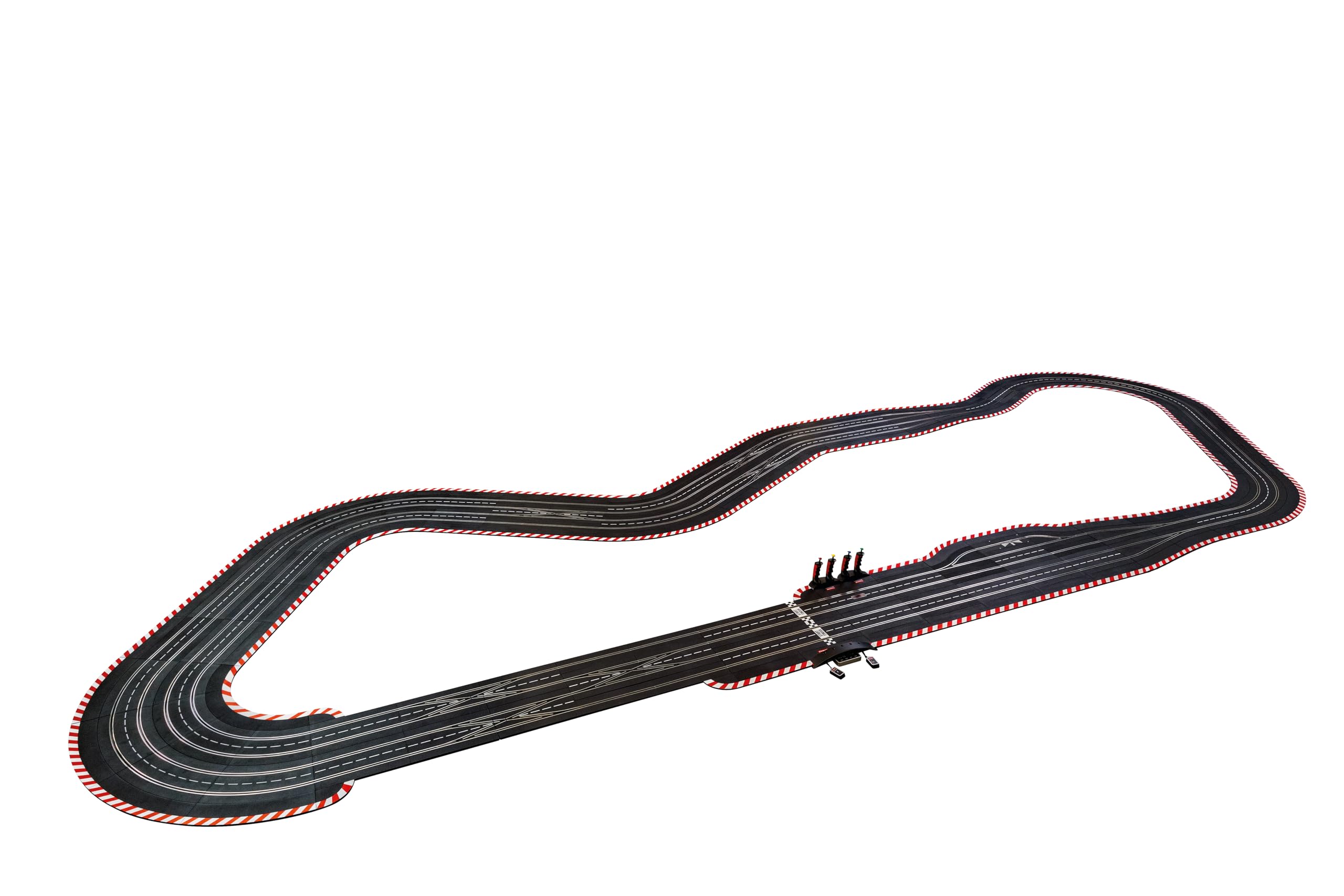 Carrera Digital 124 XXL Ultimate Edition Two I Exklusives 1:24 Slotcar-Set – High-End Rennbahn mit Lichtfunktionen, Spurwechsel, Driftkurven & großem Transportkoffer für echte Motorsportfans