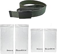 Vista 8 de Repelentes tratados con permetrina, mosquitos de garrapatas, moscas, nigueras y más, repelente de insectos completo de 3 paquetes