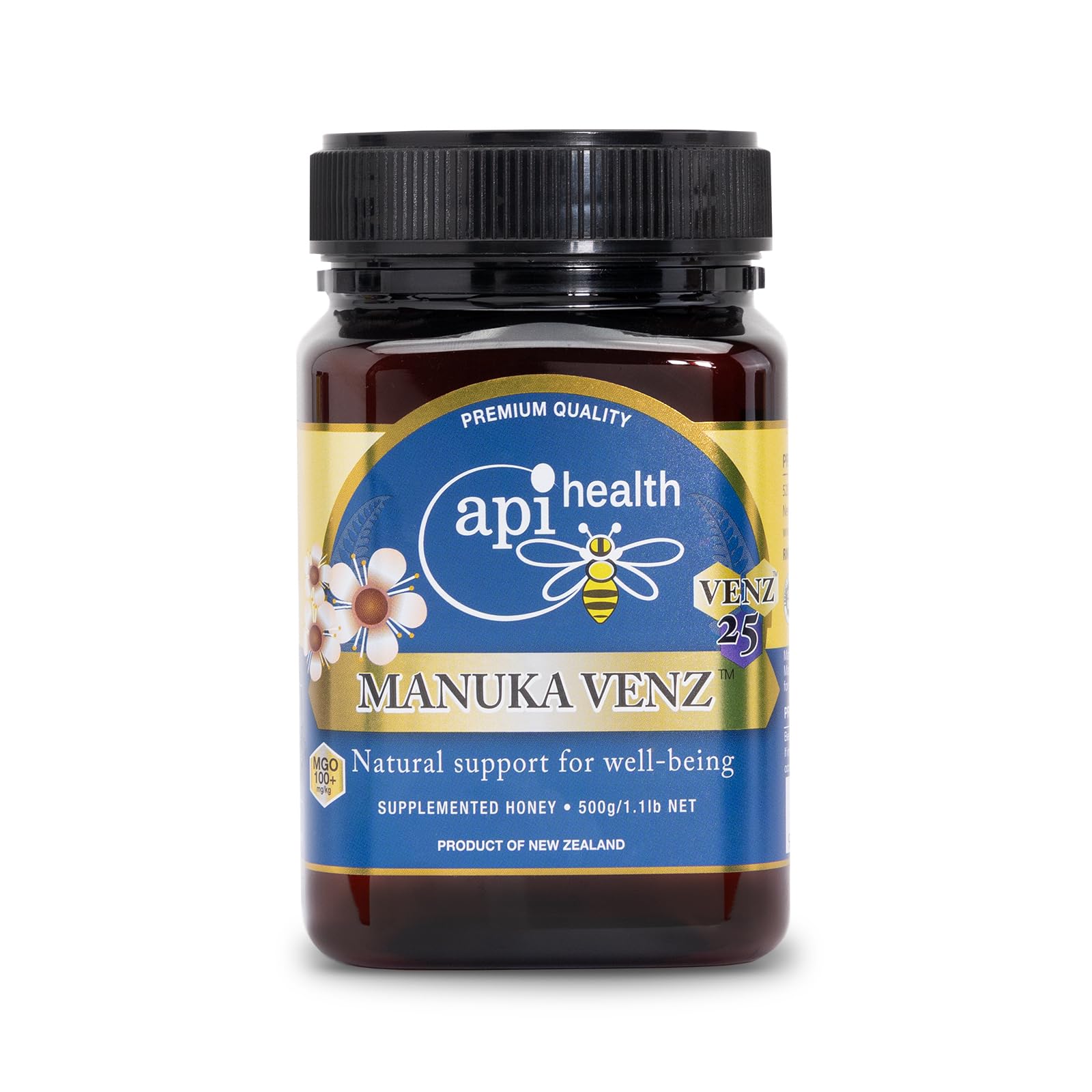 Manuka VENZ - Manuka Honey with Bee Venom 500g