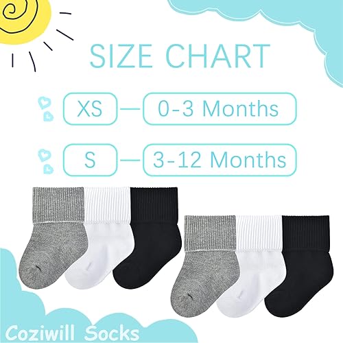 Miniatura 7 de Calcetines de bebé recién nacido sin costuras, calcetines para bautizo, bautizo, bebés, niñas y niños, 0-33-12 meses, paquete de 612