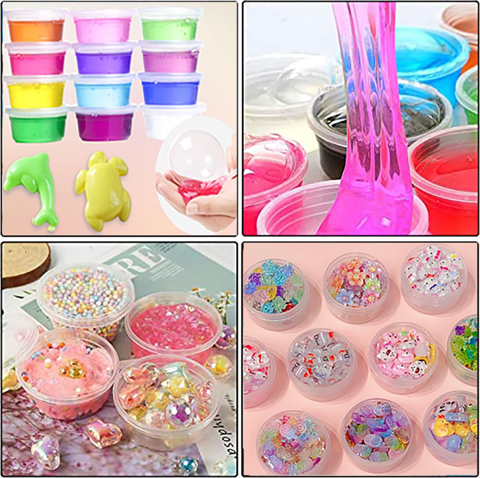 Yuaaoh Pots à Sauce En Plastique Avec Couvercle 50 Pcs Boîtes Slie