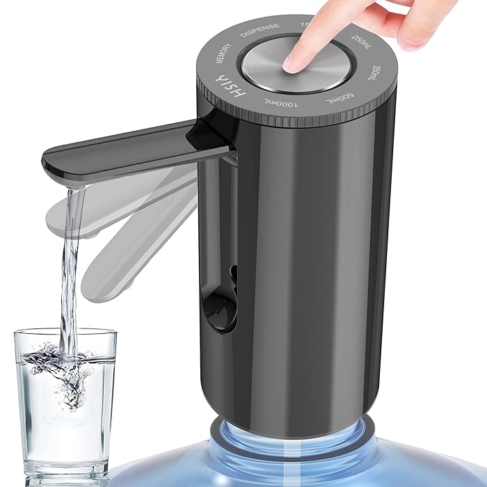 Buy 5Gallon Water Bottle Pump Dispenser YISH Electric Water Dispenser