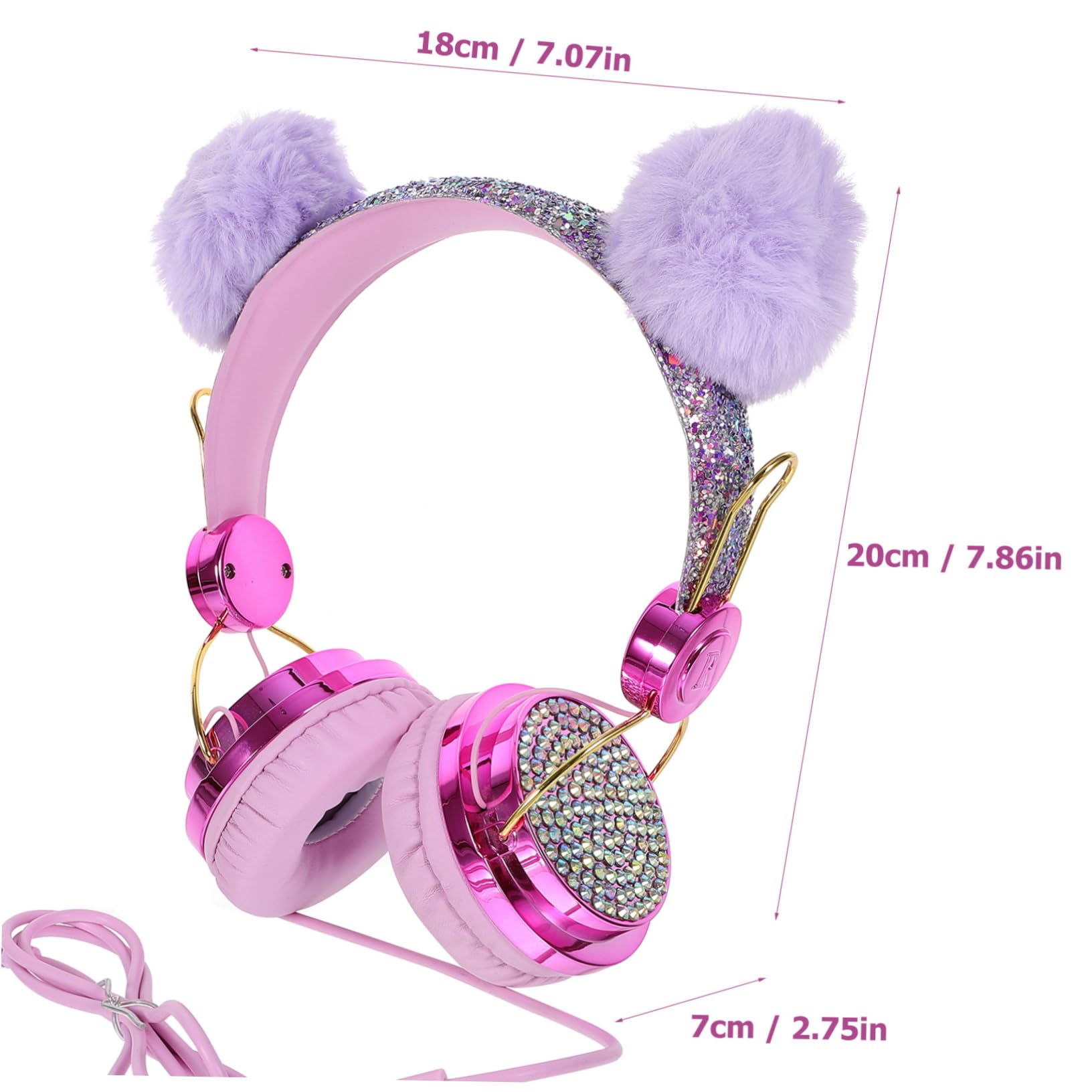 OSALADI 3 Auriculares con Cable para Niños con Control De Volumen para La Escuela.