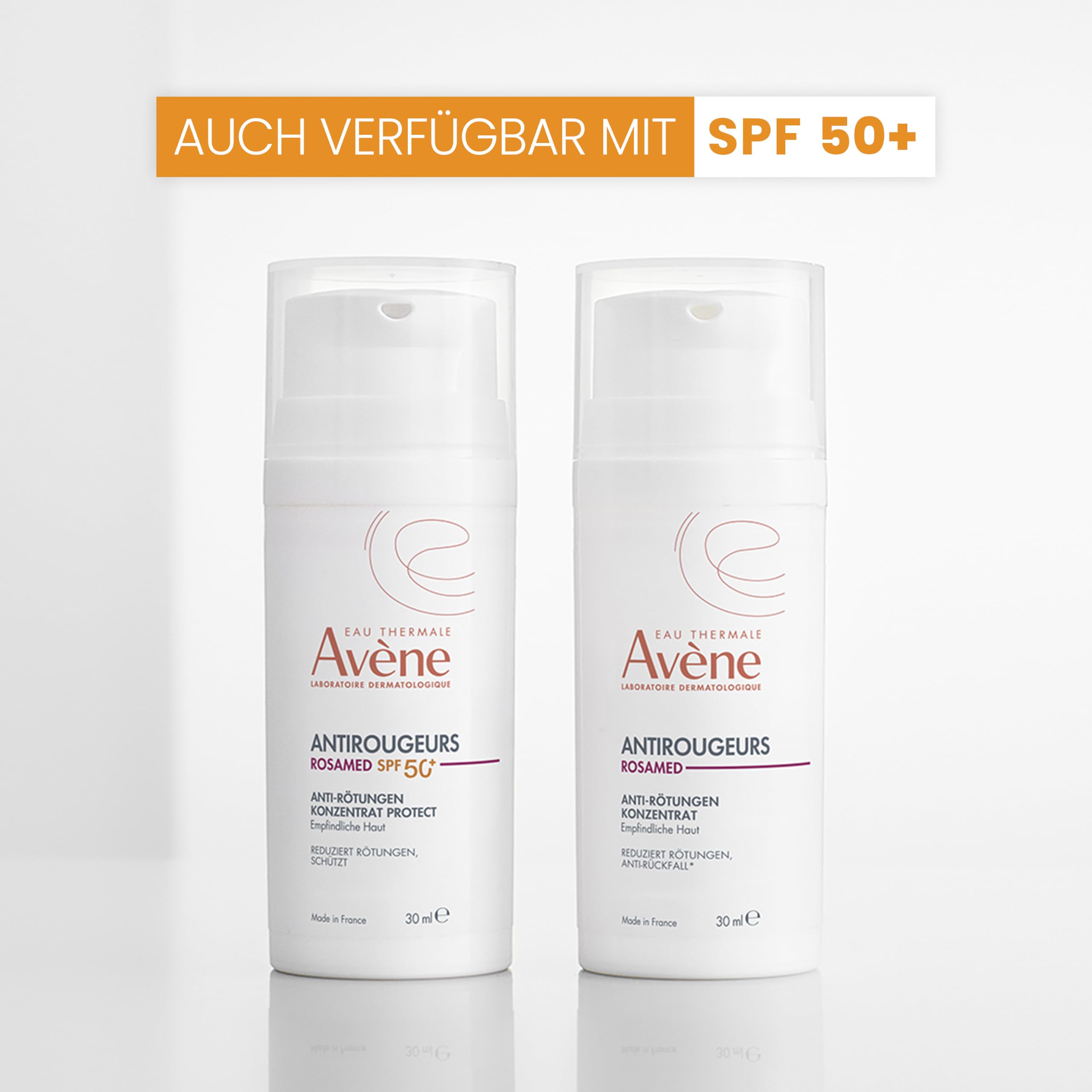 AVÈNE Rosamed Antirougeurs Konzentrat - Reduziert Rötungen bei Rosazea - Mit Thermalwasser, Angiopausine™ - Hydriert & Beruhigt - Für empfindliche bis überempfindliche Haut - 30 ml