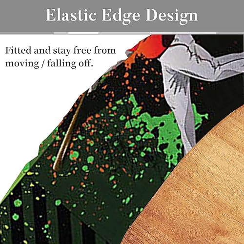 Miniatura 6 de Decoración del hogar, mantel impermeable para jugadores en diferentes posiciones en el patio de recreo, artículos decorativos, cocina, restaurante,