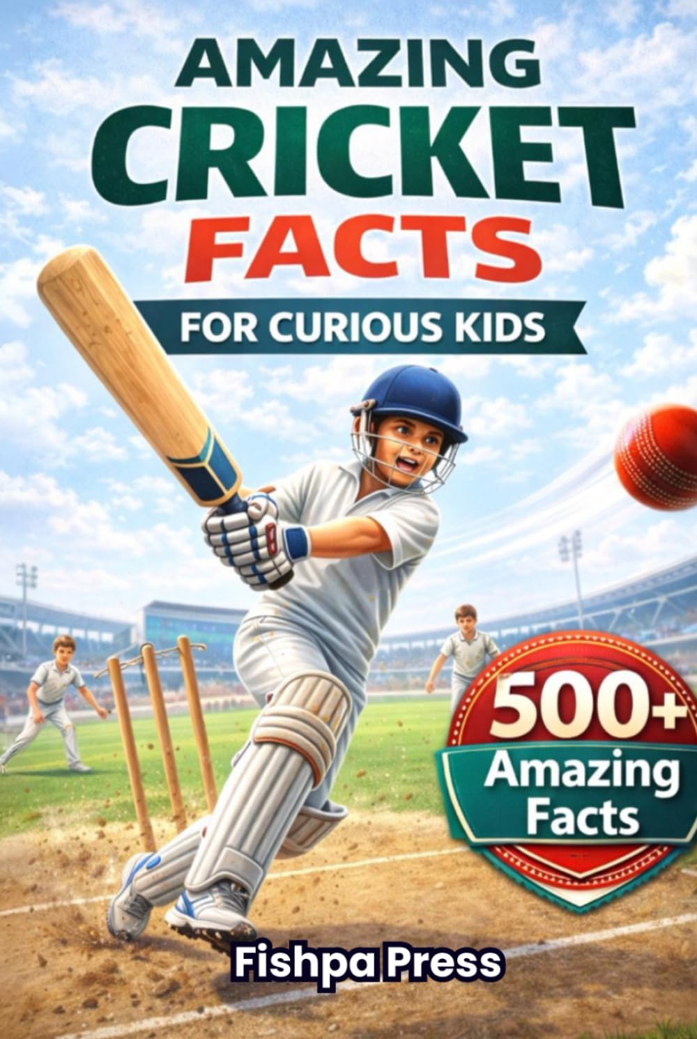 Amazing Cricket Facts for Curious Kids: Cricket Fact Book for Ages 8–14 Packed with History, Records, Rules & Surprising Discoveries (Amazing Sports Facts for Curious Kids)