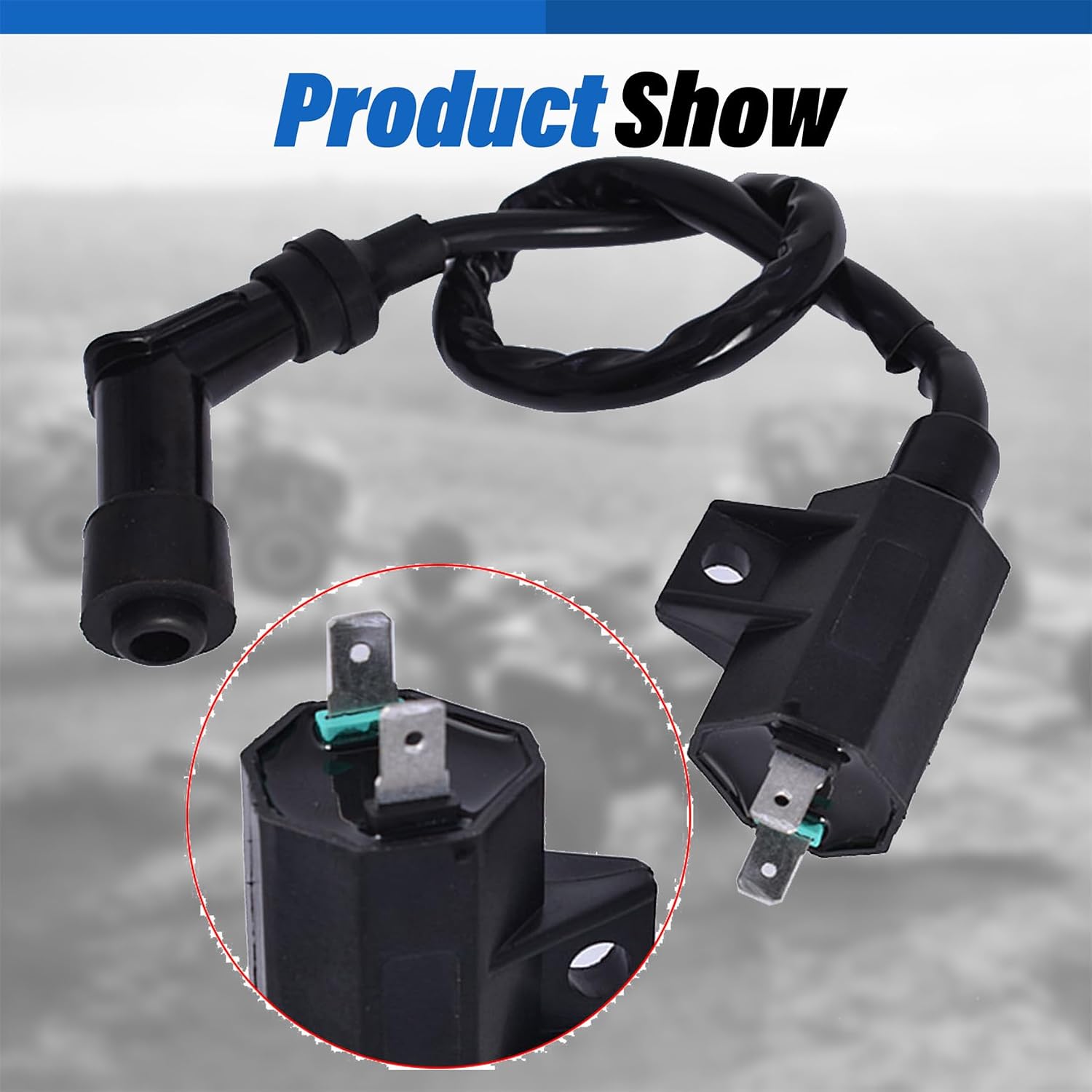 Ignition Coil Replacement for Suzuki Ozark 2002-2012 250 LTF250