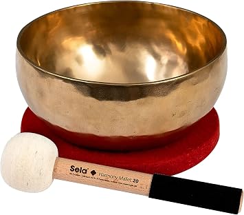 Sela Singing Bowl, Brass, 7.5-inch SE263