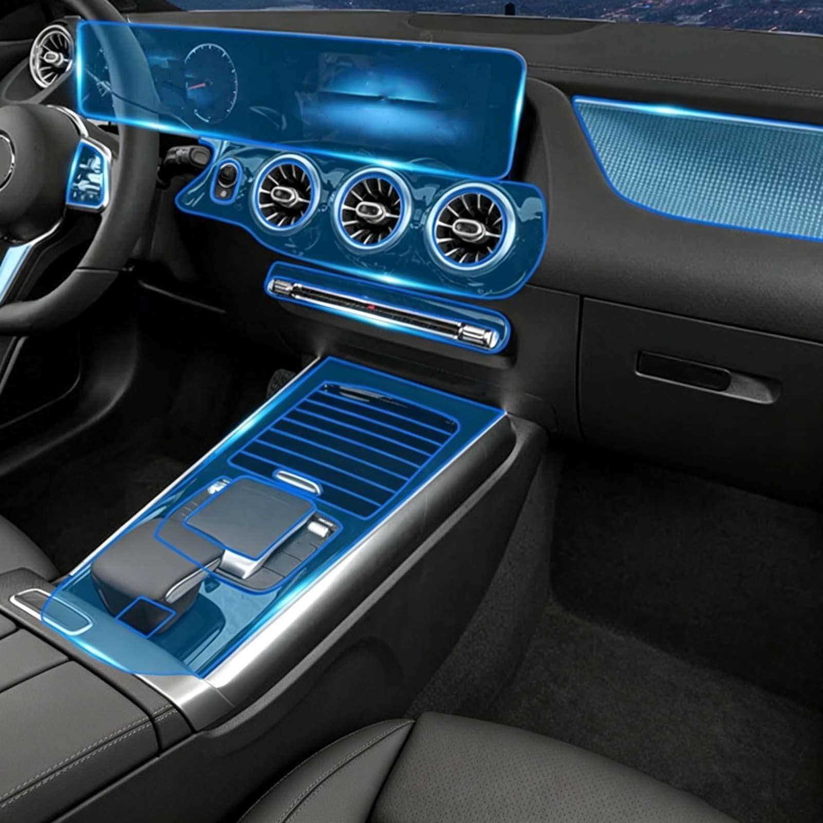 Film protection tableau de bord Mercedes CLA idéal pour trajets quotidiens