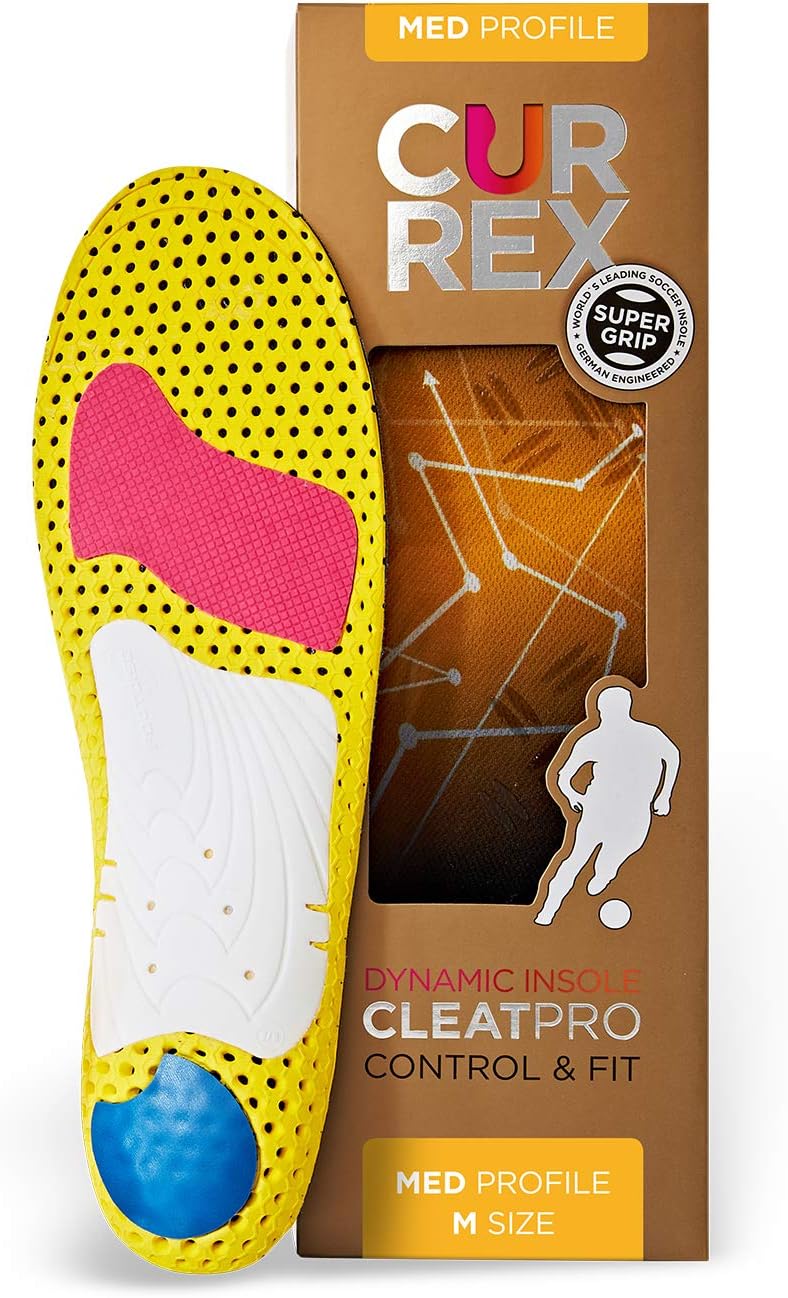 currexCLEATPRO - Quick Stops, Tight Turns, More Control – Football, Soccer, Baseball or Lacrosse, Feel The Difference in Your Game.