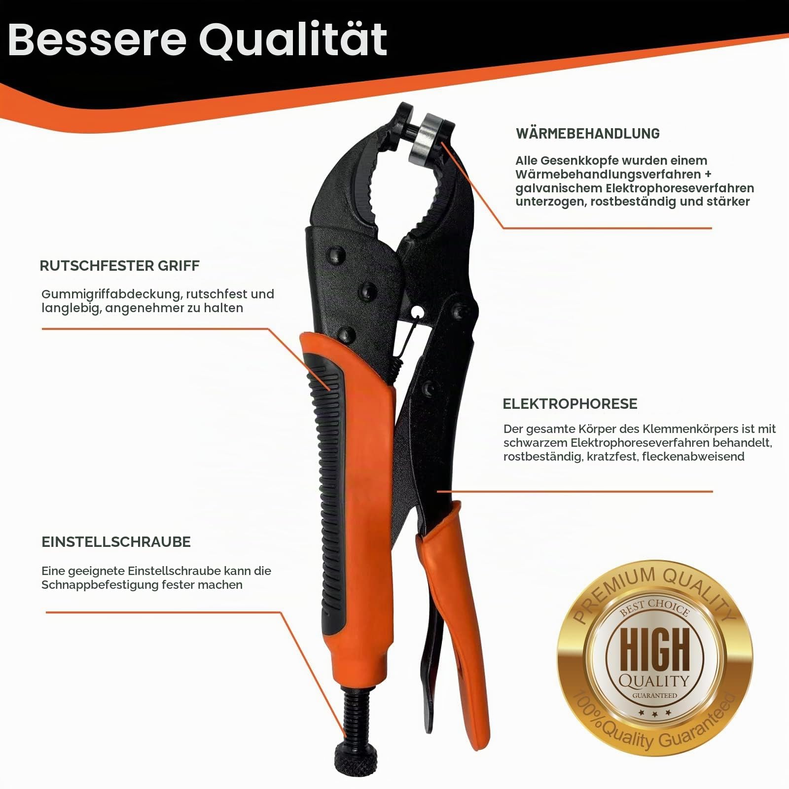 Druckknopf Set Mit Zange, Druckknöpfe Zum Schrauben, EnthäLt Werkzeugtasche und 40 SäTze 15-Mm-Druckknöpfe, Reparieren Von Segeltuch, NäHen,Planen Ersetzen Von MetallverschlüSsen