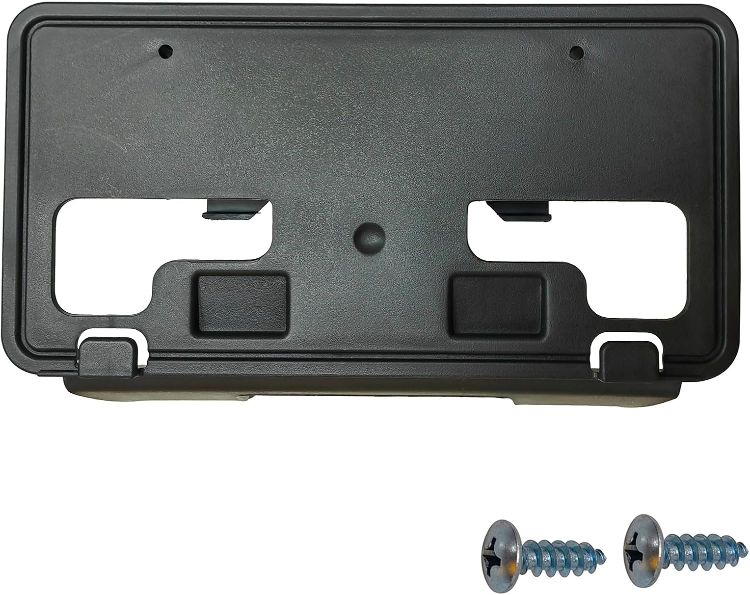 Front Bumper License Plate Frame Bracket Holder Compatible with 2023 2024 2025 Ford F250 F350 Super Duty PC3Z-17A385-AA
