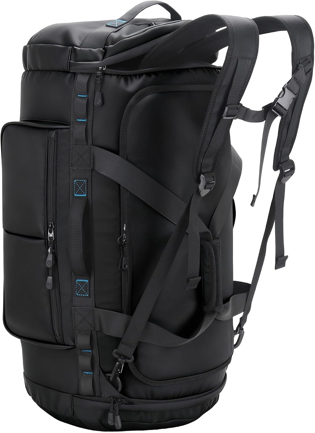 Large Duffle Backpack for Men, 45L/60L/90L Water Resistant Duffel Bag