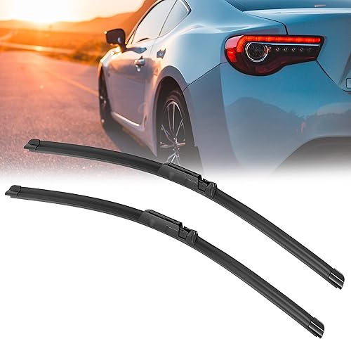 Miniatura 2 de X AUTOHAUX Escobillas de limpiaparabrisas delantero para Audi A6 S6 2007-2011 - 22 pulgadas + 22 pulgadas