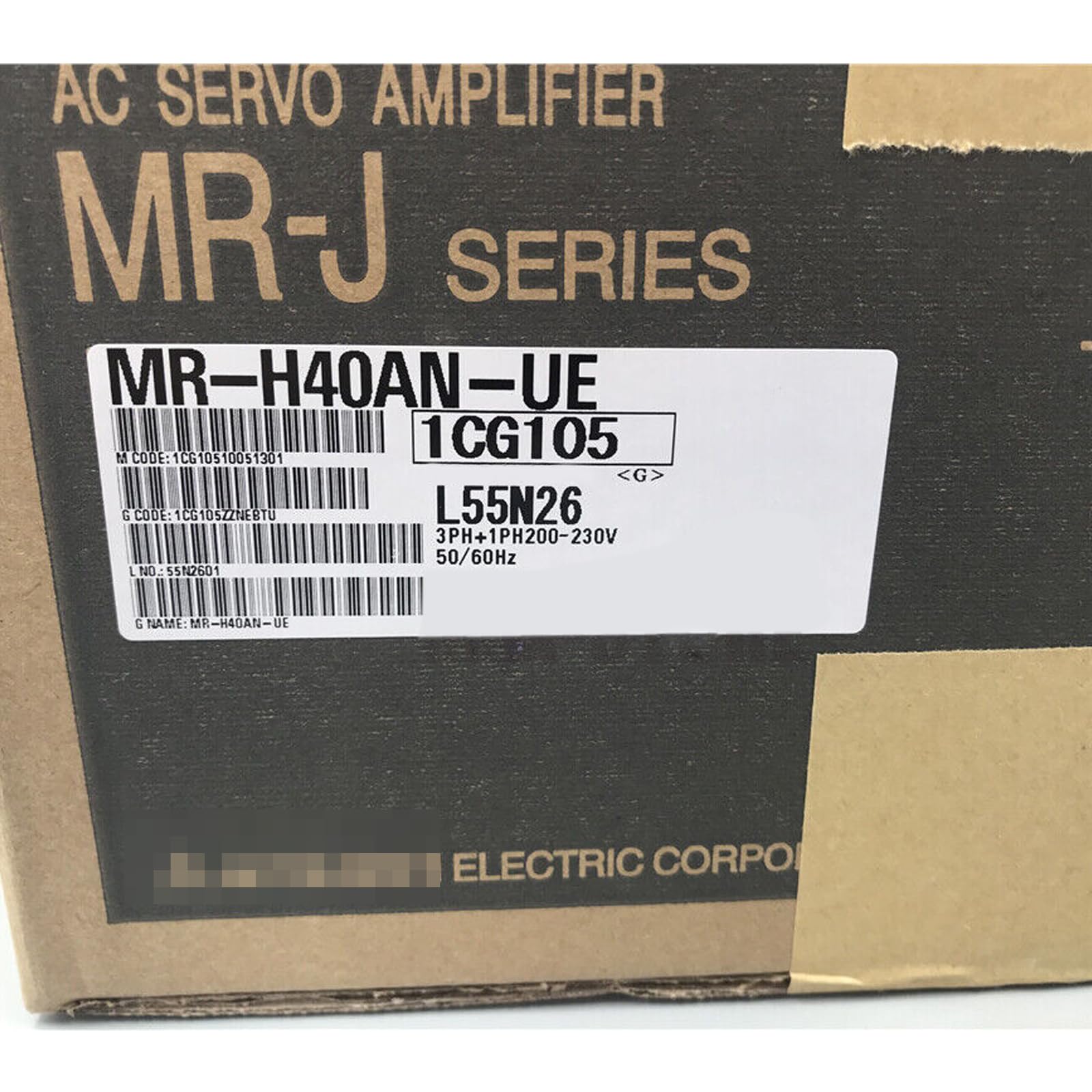 KNIUWMBMH 1 Pcs MR-H40AN-UE New in Box MRH40ANUE Expediated