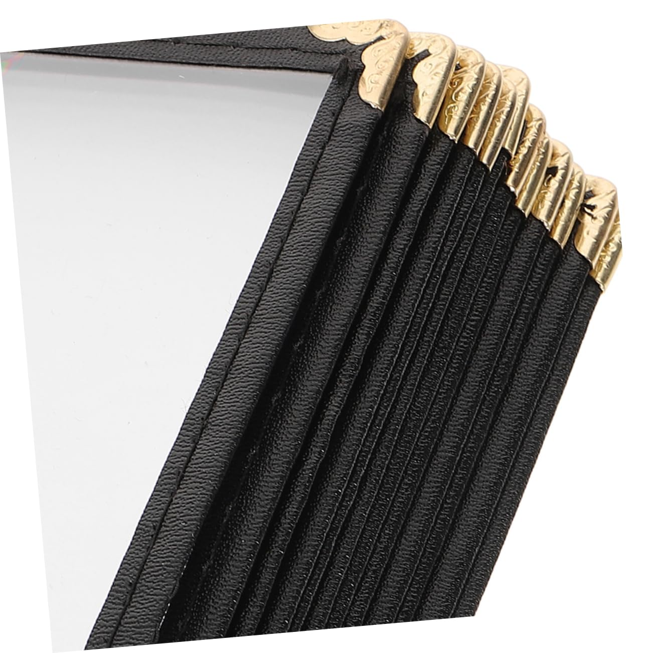 Portamenús Transparente de 14 Páginas en Pvc para Restaurante | DIY para Carta Personalizada, Formato A4, Protección contra Manchas y Agua, Acabado Moderno y Elegante