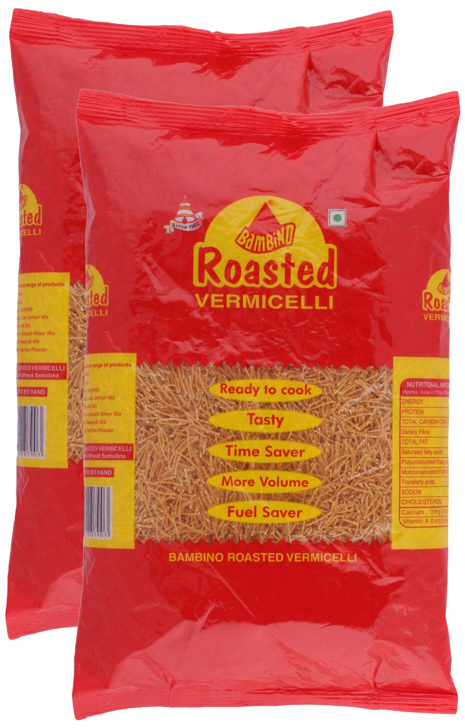 Star Combo - Bambino Vermicelli Roasted, 900g (Pack of 2) Promo Pack-image-42