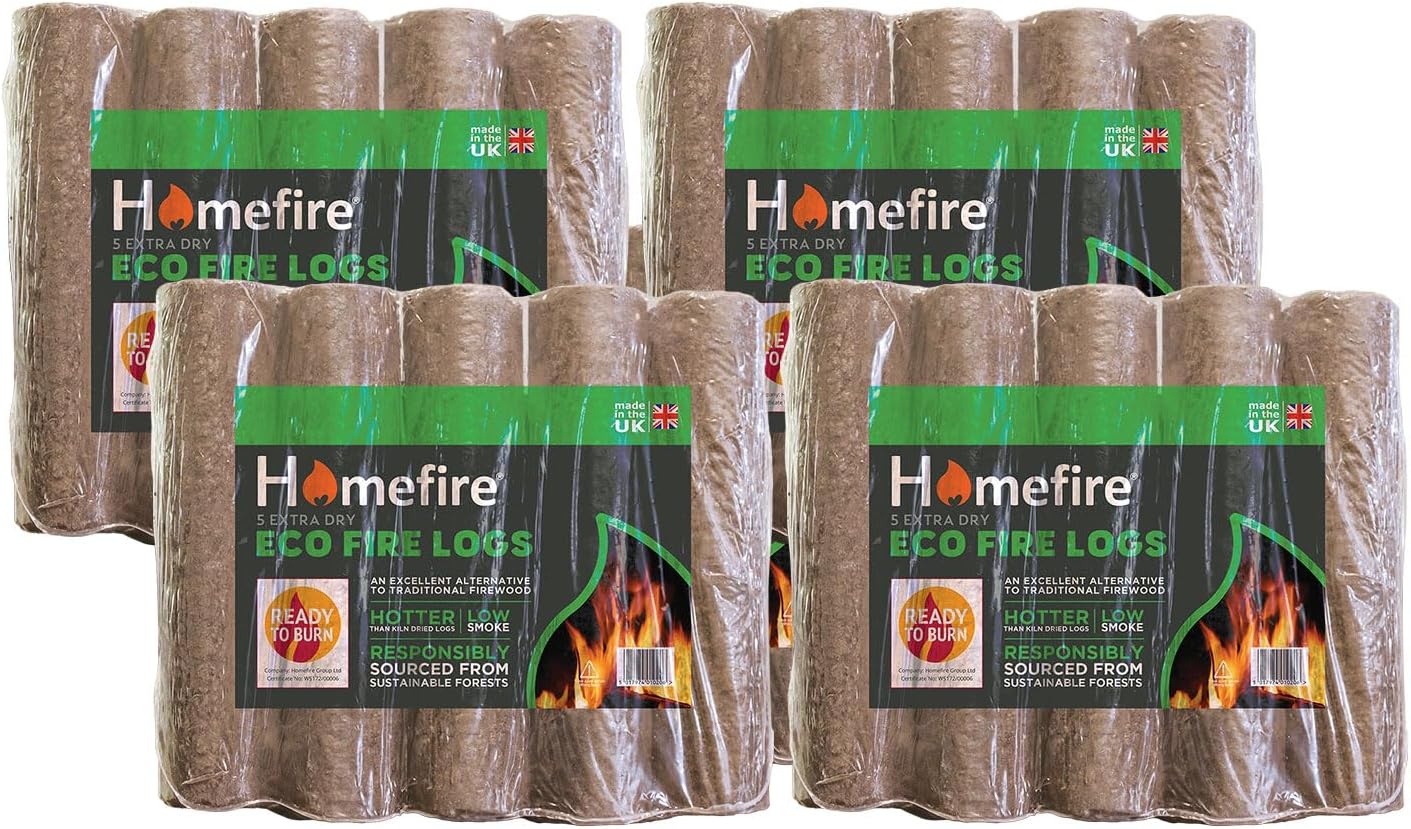 Ultimate 6-Pack Of 40 Powerful Energy Block Firelighters - Easy & Safe Lighting | UK