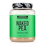 NAKED Pea - Chocolate Peanut Butter Protein from US & Canadian Farms, Organic Cocoa, Organic Coconut Sugar - No GMO, No Soy, and Gluten Free, Aid Growth and Recovery - 21 Servings
