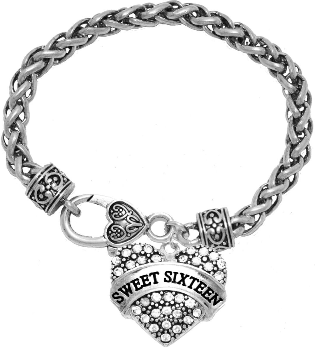 Cardinali Jewelry The Perfect Gift Sweet Sixteen Hypoallergenic Bracelet, Safe-Nickel, Lead & Cadmium Free!