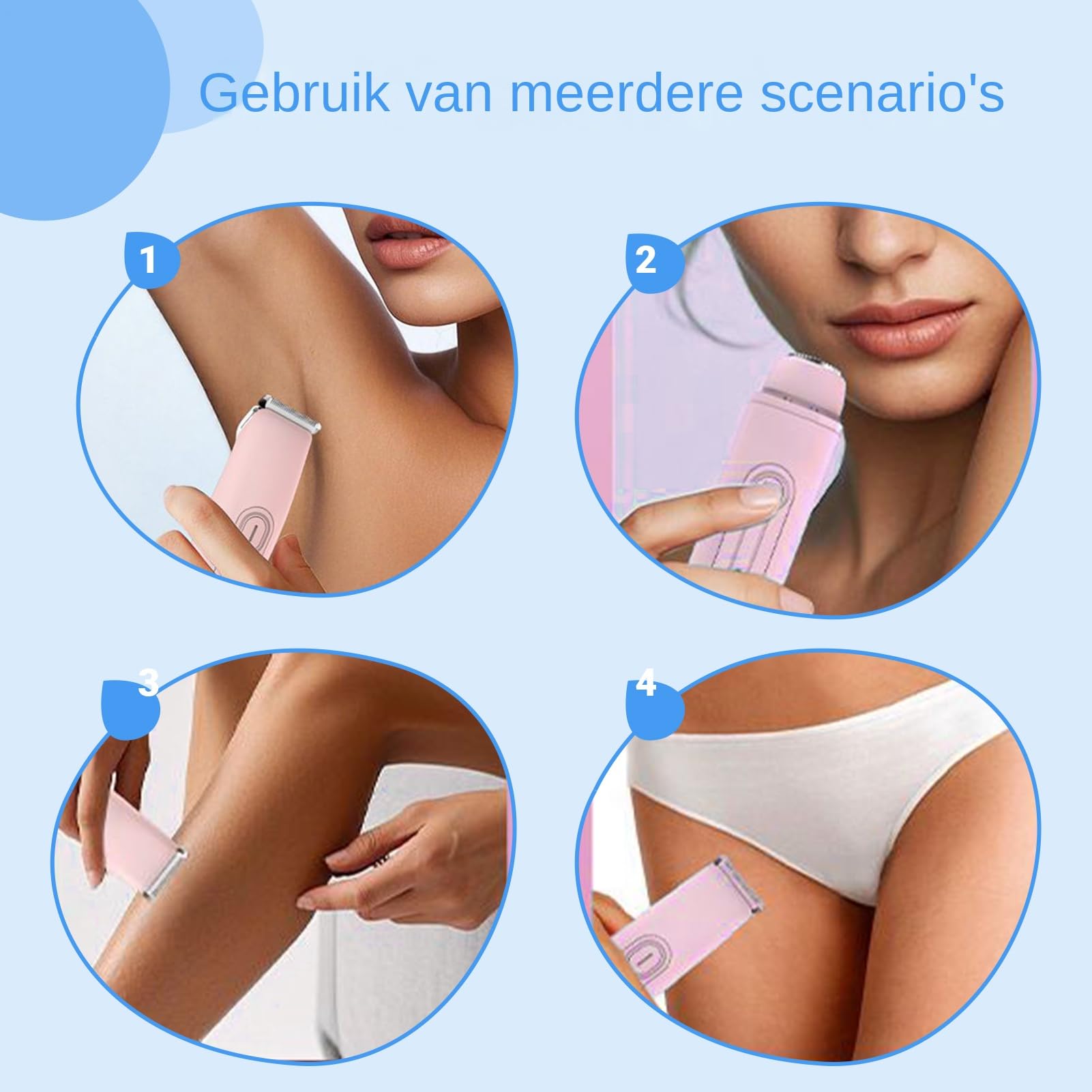 Tijeras De Bikini Para Mujeres,Recortador Eléctrico Púbico