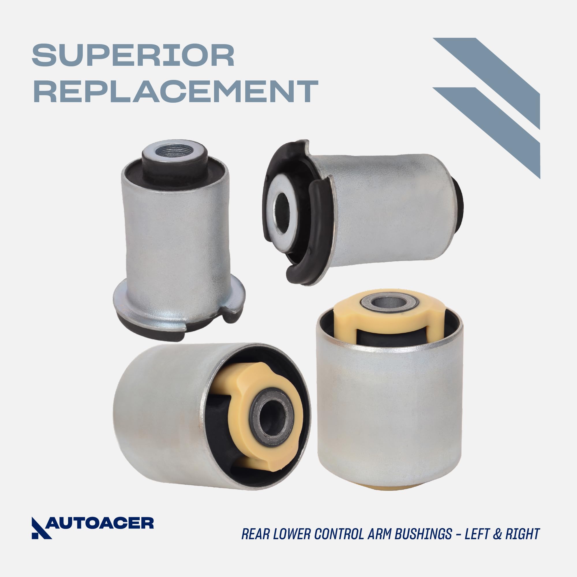 AUTOACER - Front Upper & Lower Control Arm Bushings & Ball Joints