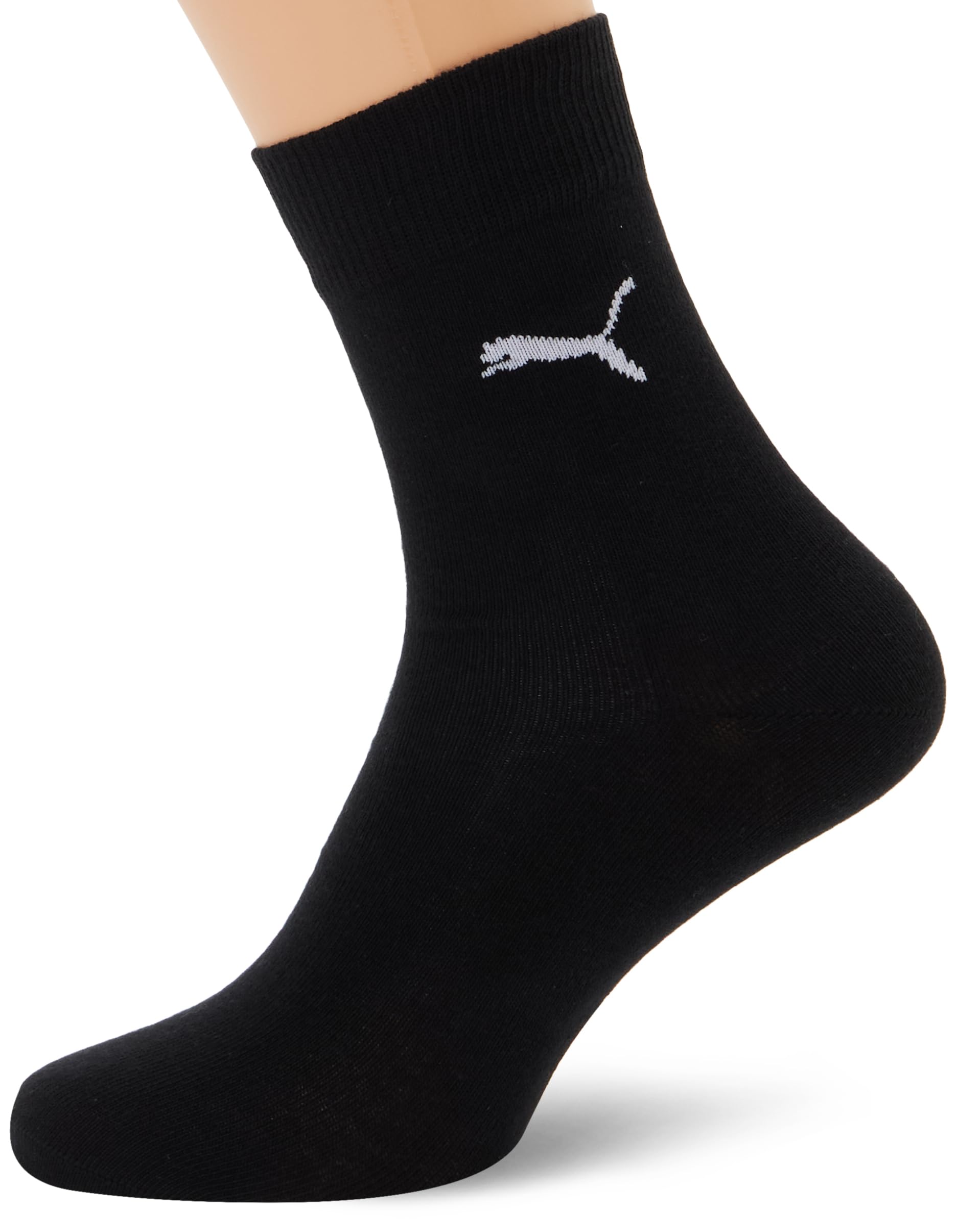 PUMA Unisex Children's Easy Rider Classic Socks (Pack of 5), black, 31-34