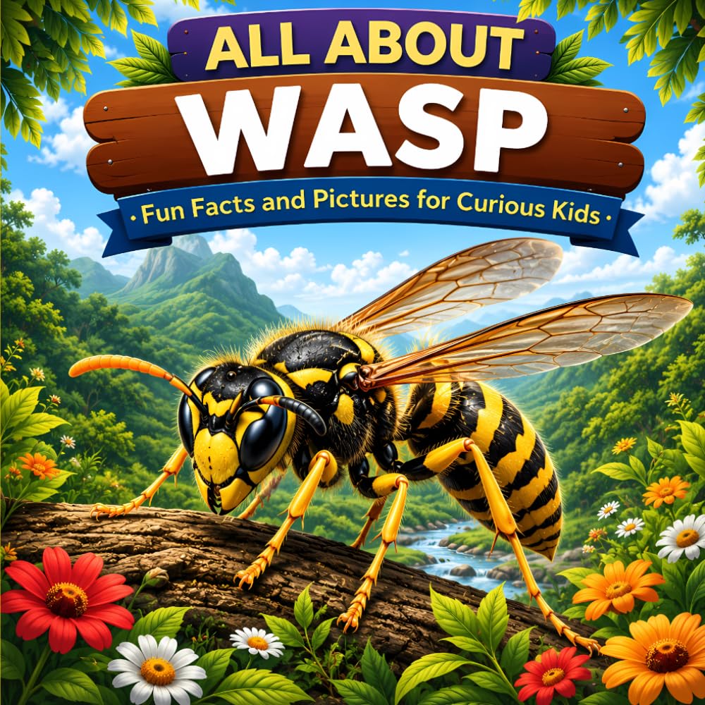 All About Wasp: Fun Facts and Pictures for Curious Kids