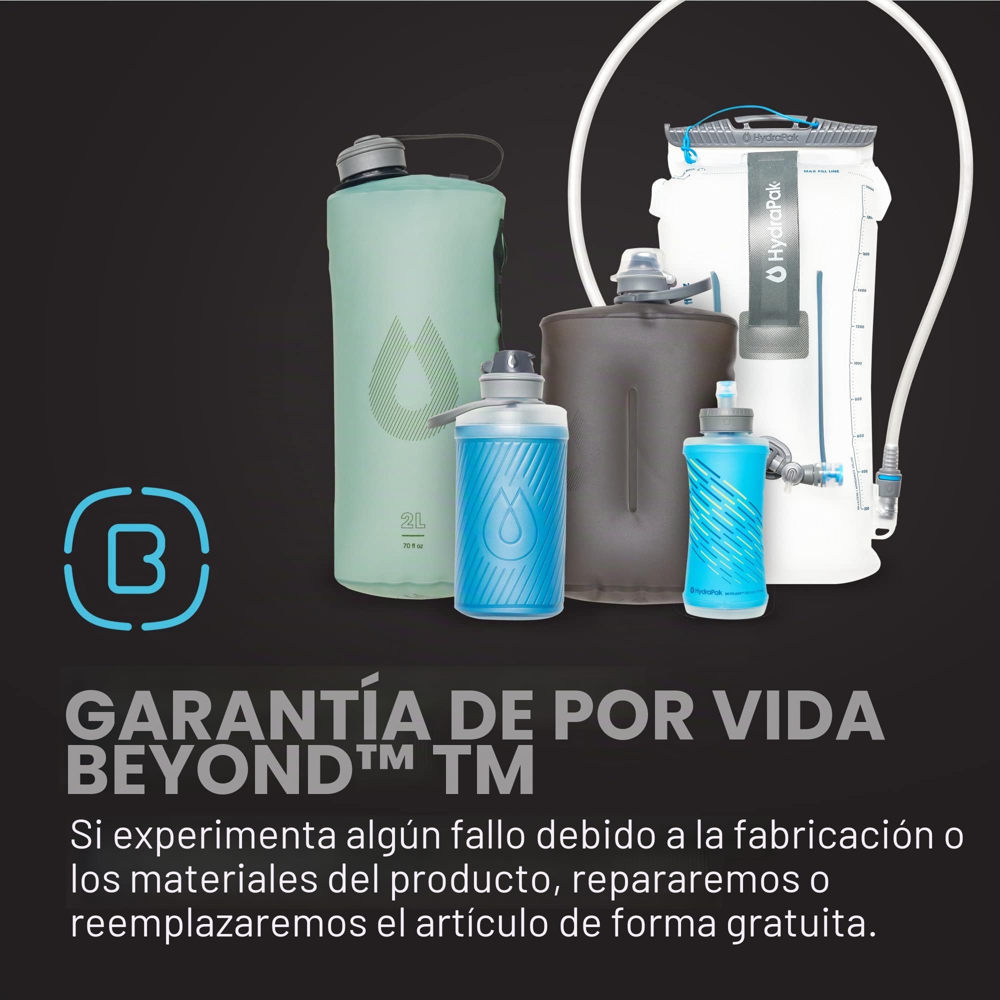 HydraPak - Tapa de filtro de 42 mm, accesorio de filtración de agua, flujo rápido, perfecto para senderismo, deportes de resistencia, camping, viajes y preparación para emergencias