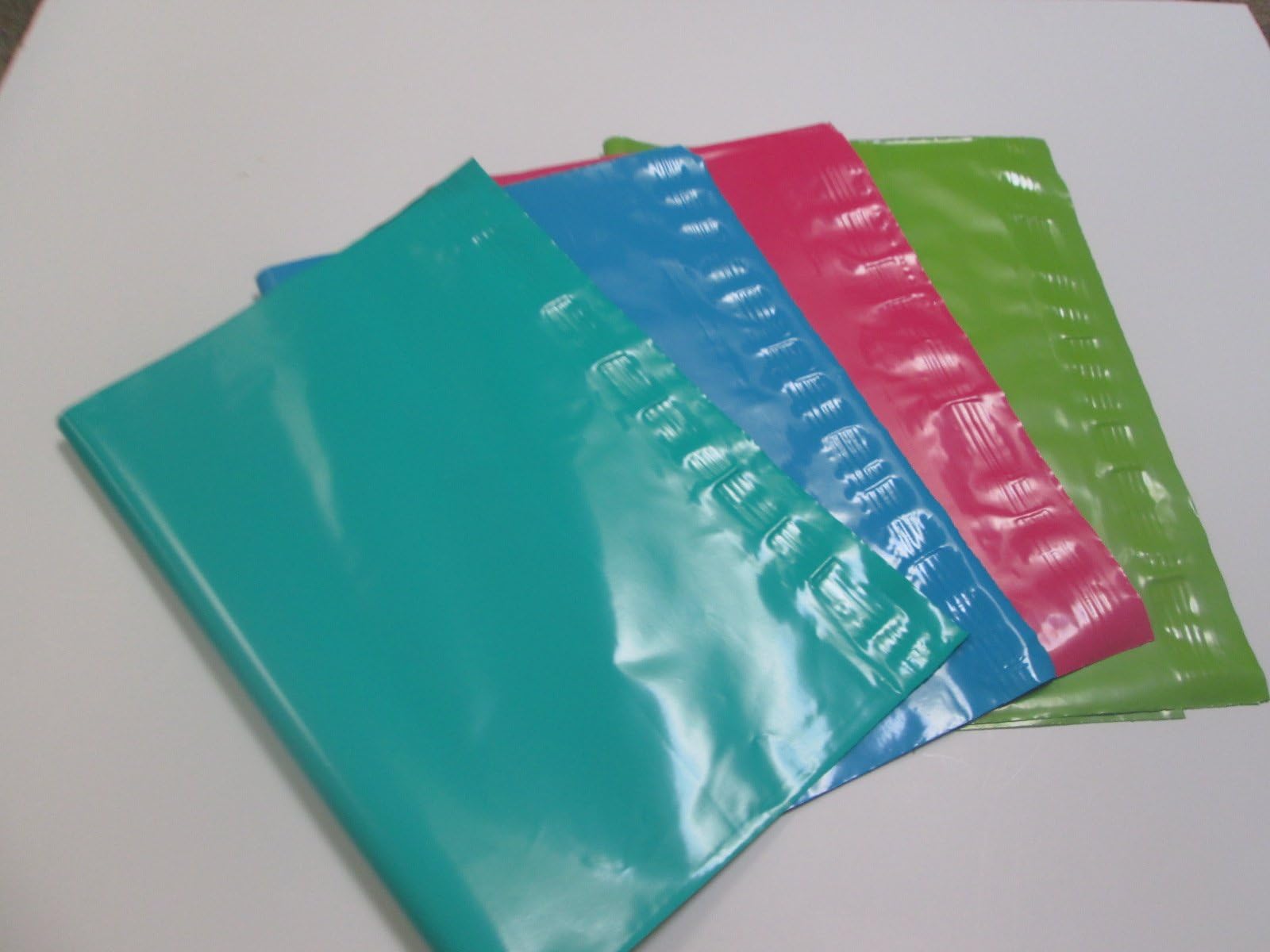 100 12"x15.5" Colored Poly Mailers (100 Teal 12x15.5 Poly Mailers)