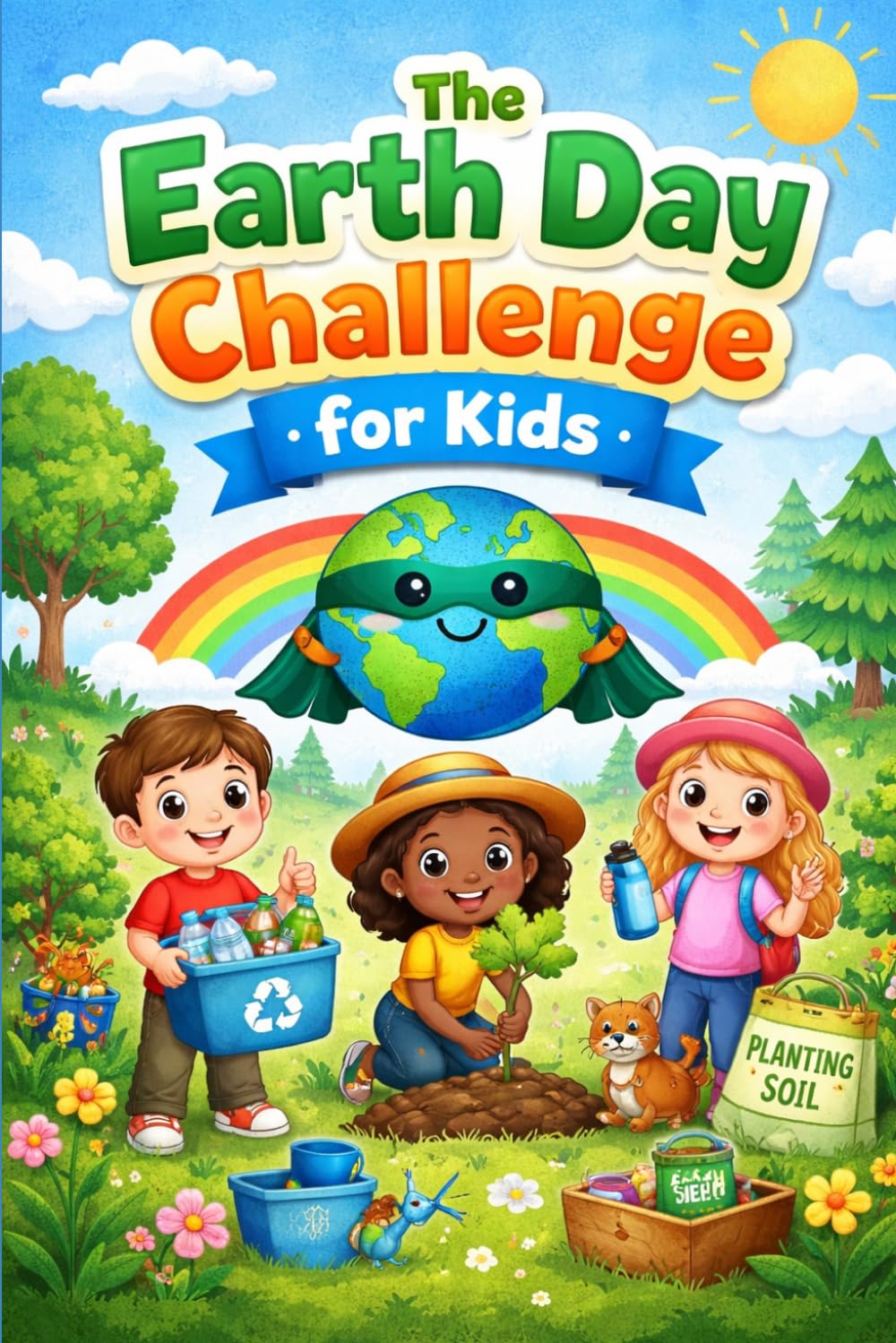 The Earth Day Challenge for Kids: 100 Fun Activities to Help Kids Save the Planet, Recycle, and Become Earth Heroes