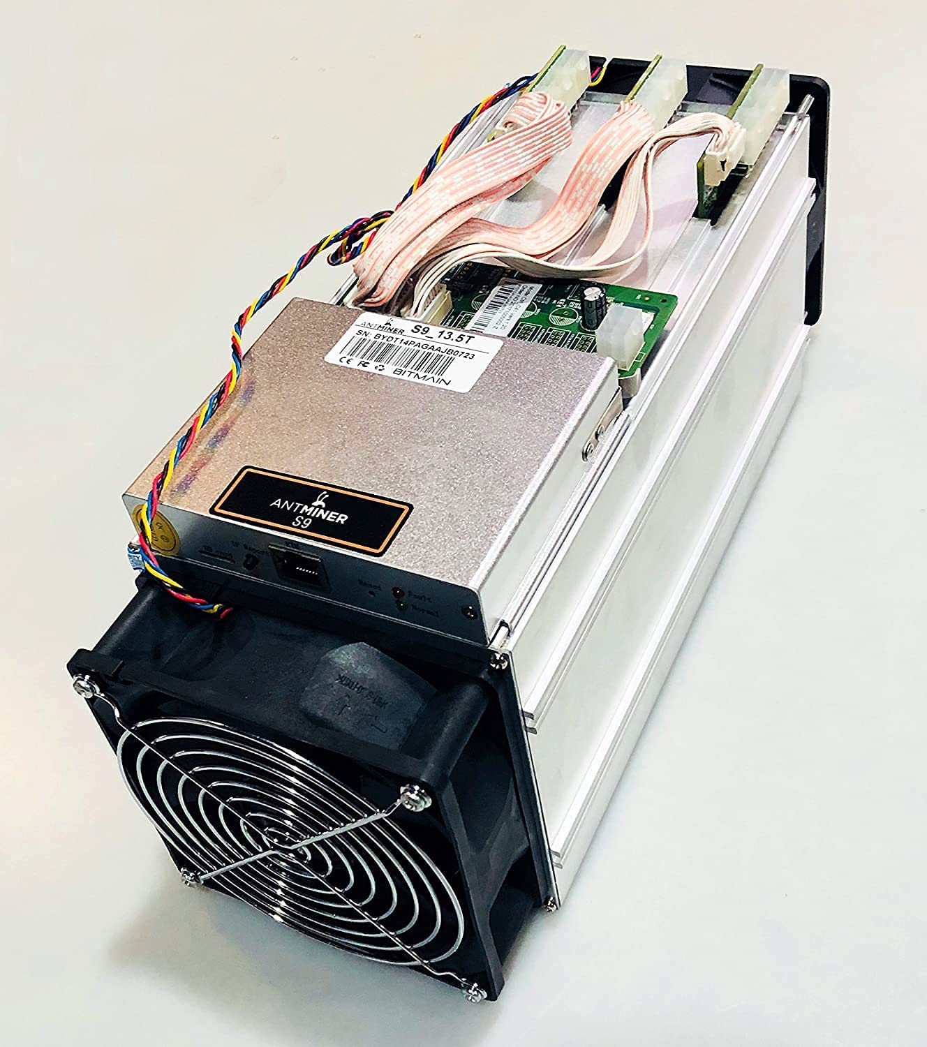 Amazon.in: Buy Bitmain Genuine Antminer S9 Bitcoin Miner, 0.098 J/Gh Power  Efficiency, 13.5Th/S Online at Low Prices in India | Generic Reviews &  Ratings