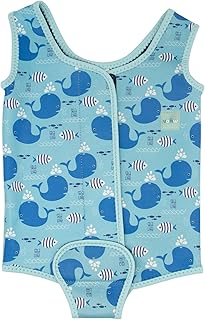 Baby Boys Wetsuit for Girls Toddlers 2mm Neoprene Wet Suits Vest Infant Keep Warm Sleeveless Thermal Bathing Suit One Piece Swimsuit for Swimming
