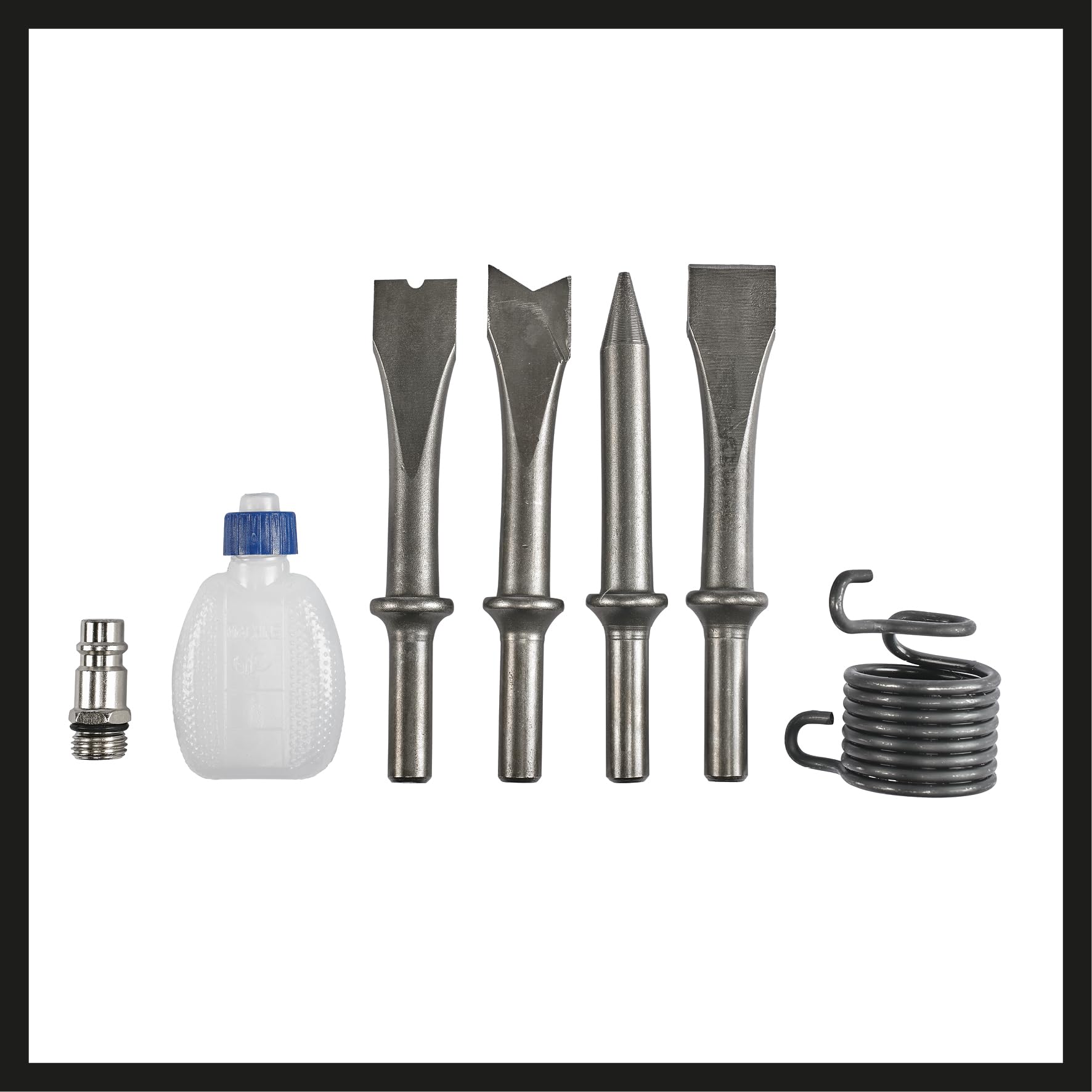 Einhell TC-PC 45 Marteau burineur pneumatique Kit avec 4 burins 120 mm