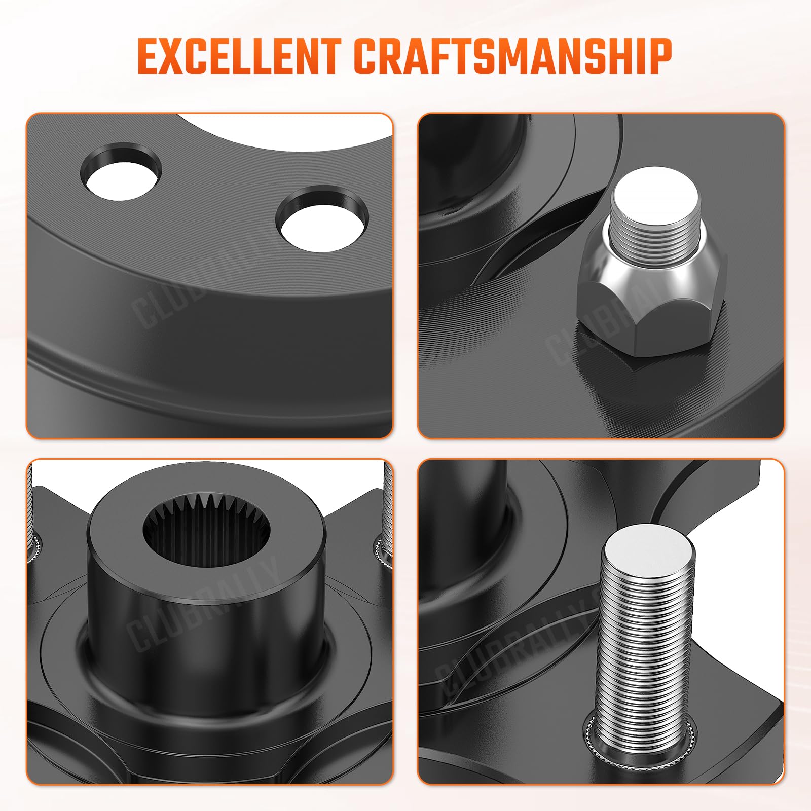 Amazon.com : CLUBRALLY Heavy Duty Split Brake Drum/Hub, EZGO TXT